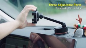 Baseus Easy Control Clamp Car Mount Holder Pro (На присоске)