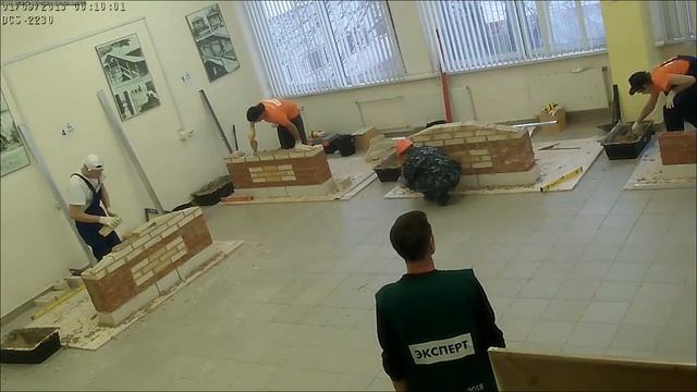 IV Нац. чемпионат «Абилимпикс» по компетенции: «Кирпичная кладка» 22.11.2018 смотреть онлайн