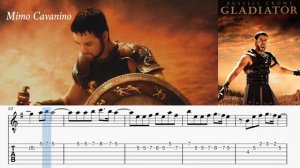 GLADIATOR GUITAR LESSON WITH TAB