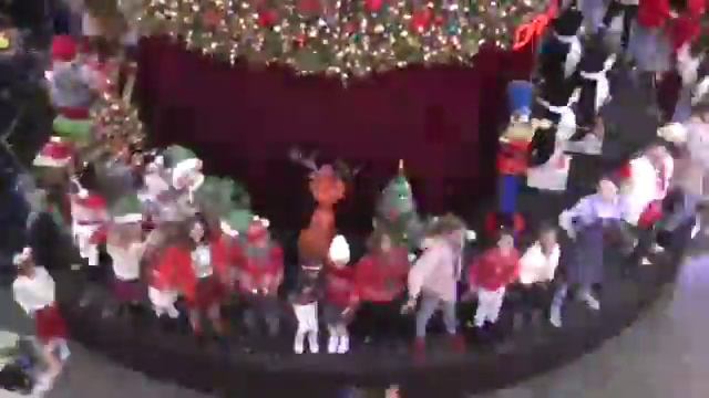 В Дана Молл открыта елка 01.12.2018 смотреть онлайн