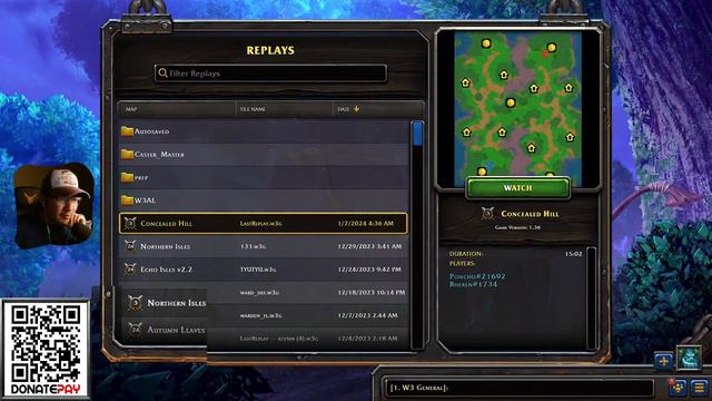 Рейтинговые Игры Нового Года: Warcraft 3 Reforged | Патч 1.36.1 | Стрим № 3 смотреть онлайн