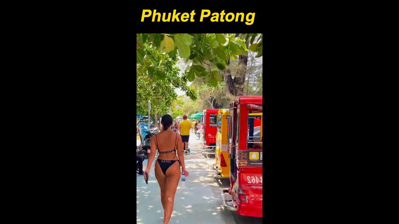 Beach walk Patong Phuket2023#shorts #beachwalk #thailand #patongbeach️ смотреть онлайн