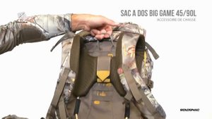 SOLOGNAC 45/90L BIGAME KAMO BACKPACK