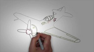 Самолет рисунок карандашом. Как нарисовать военный самолет