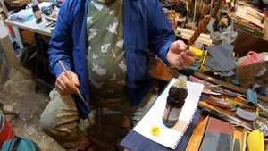 Резная ручка на половник / Carved handle on the ladle