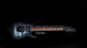 Heavy Metal Backing Track in E FLAT Minor
