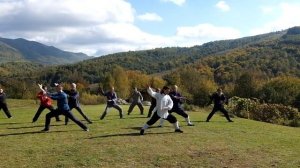 18 форм Лун Мэнь Тайцзицюань Второй Уровень. Карпатские Хроники. Семинар Осень 2017 .