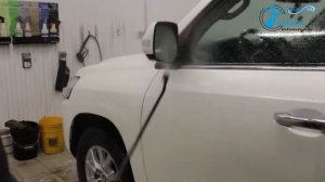 Бесконтактная мойка кузова авто. Процесс