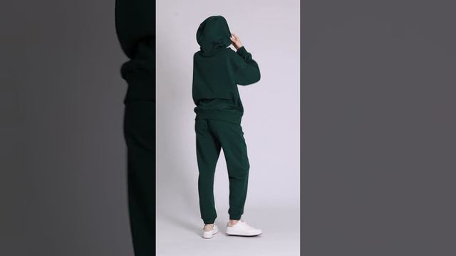 Костюм Худи спортивный зеленый Urban Monochrome смотреть онлайн