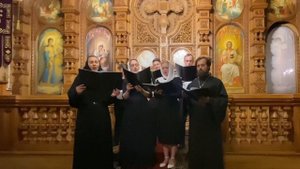 "К кому возопию, Владычице"-Архангельский.