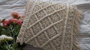 МК "Макраме подушка" обзор