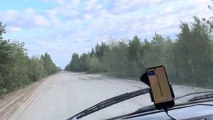 Едем летом из Нарьян-Мара в Ухту.
