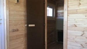 мини обзор бани с террасой