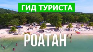 Остров Роатан что посмотреть | Видео в 4к с дрона | Гондурас, Роатан с высоты птичьего полета