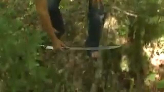 Тестовые испытания клинка шашки кавказского образца смотреть онлайн