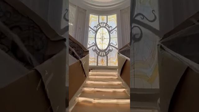 Витраж Тиффани в доме Одинцовский район, КП смотреть онлайн