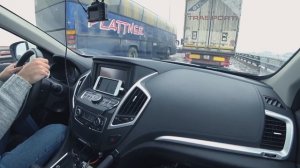 Китаец Dongfeng DFM AX7. #ЕдемсДунейНаЮга. Часть 1