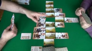 236 Баталия   играем в настольную игру. Battle Line