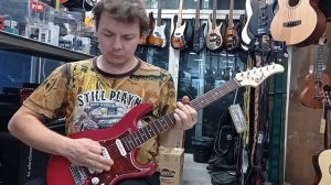 Обзор Индонезийской гитары красного цвета Cort G110-OPBC (звуковой тест на мясо)