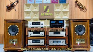 TEST SIÊU PHẨM - Loa Tannoy Canterbury 12 - Amply Accuphase E-550 - kết hợp vô cùng hay