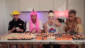 КУПИЛИ 1000 роллов СУШИ! Экстремальный ЧЕЛЛЕНДЖ КТО съест БОЛЬШЕ?