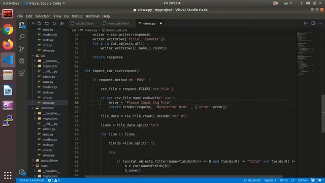 Validation | Python and Django