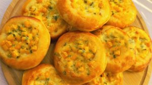 САМЫЙ ВКУСНЫЙ И ПРОСТОЙ РЕЦЕПТ!!! Булочки с начинкой из кукурузы!