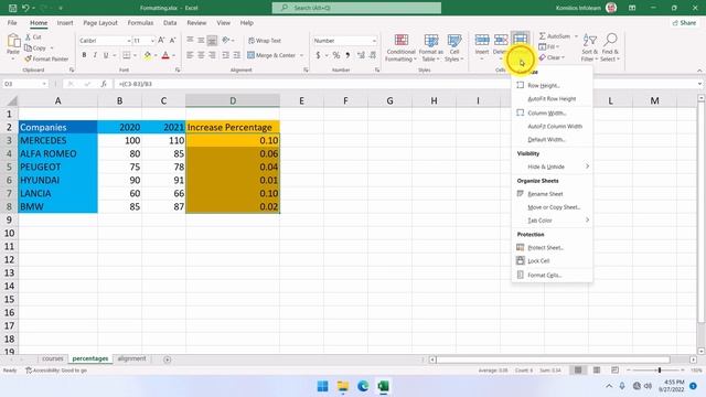 Number Formatting in Microsoft Excel смотреть онлайн