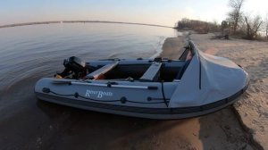 Лодка RiverBoats RB — 430 и Suzuki DT 9.9 AS и тент "Фролыч"