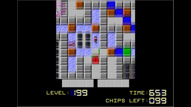 Chip's Challenge 2 - Level 199 (Room to Breathe) смотреть онлайн
