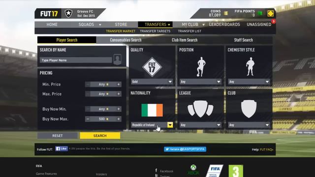 HOW TO MAKE 500K IN ONE DAY!!! (NO CLICK BAIT) | FIFA 17 Trading method) смотреть онлайн