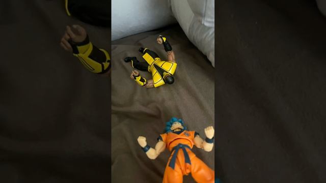 #goku  vs #scorpion  #mortal Kombat ￼￼