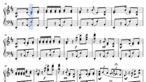 Habanera Carmen (Opera) by Georges Bizet Sheet Music for Piano Opera Carmen