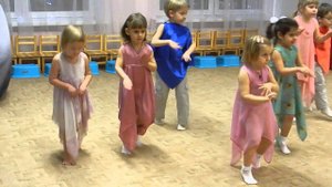 Дункановская студия, дунканята, открытый урок, декабрь 2014