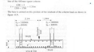 Design of combine footing part 1