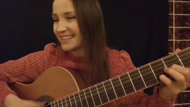 Лада (guitar cover). Три аккорда Am Dm E. Музыка - В.Шаинский, стихи -  М.Пляцковский