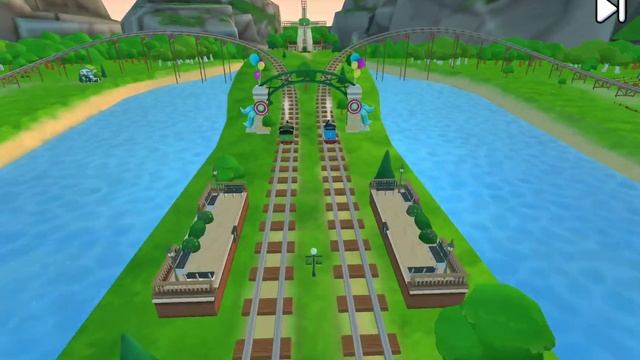 New Trian Race Game // Go Go Thomas (373) ? Challenge your friends! ? thomas VS Flynn смотреть онлайн