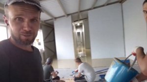 Шлифовка бетона и двухкомпонентное полиуретановое покрытие Полиплан 1001 итог (цвет точно не серый)