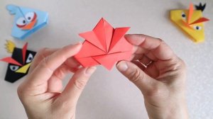 ?Angry Birds ? How to make paper birds from the game ? Origami DIY