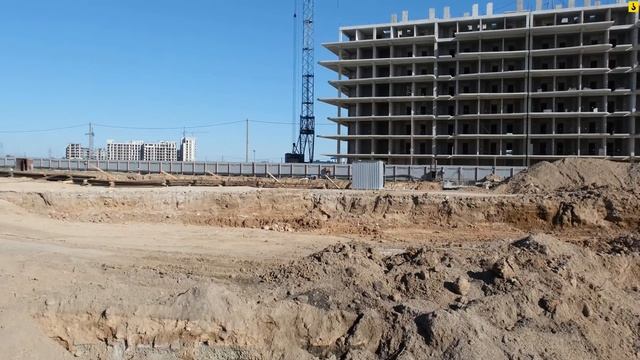 Строительство курортного комплекса "Прибрежный". Демонтаж зданий завершен. с. Прибрежное Сакский р-