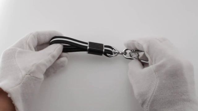 Брелок для ключей T-carbon (черно-белый) смотреть онлайн