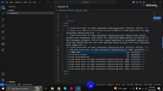 Web Design Bangla Course Class 5 - Beginner's Guide [2023]