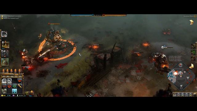 Dawn of War 3 - Morkanaut vs Imperial Knight смотреть онлайн