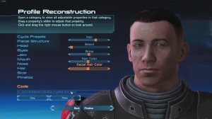 Channing Tatum Mass Effect Legendary Edition Character Creation