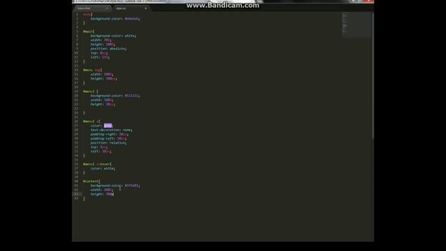 Второй урок по созданию сайта на HTML и CSS