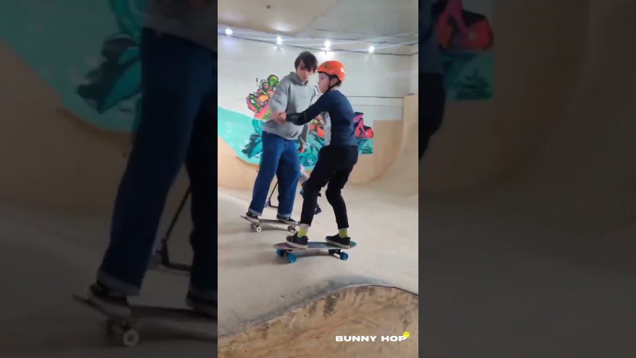 Тренировка по скейту в Bunny Hop #скейт