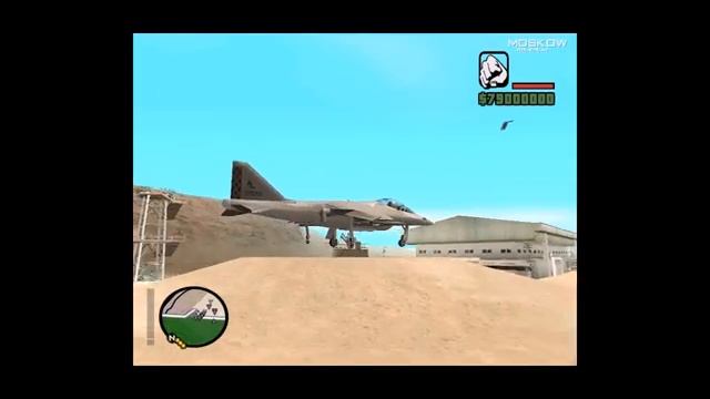 GTA SA: ГАЙД О ТОМ, КАК ЛЕТАТЬ НА ИСТРЕБИТЕЛЕ!!! смотреть онлайн