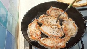 Как быстро пожарить мясо. Жарим мясо на сковороде. Рецепт приготовления мяса. Я худею