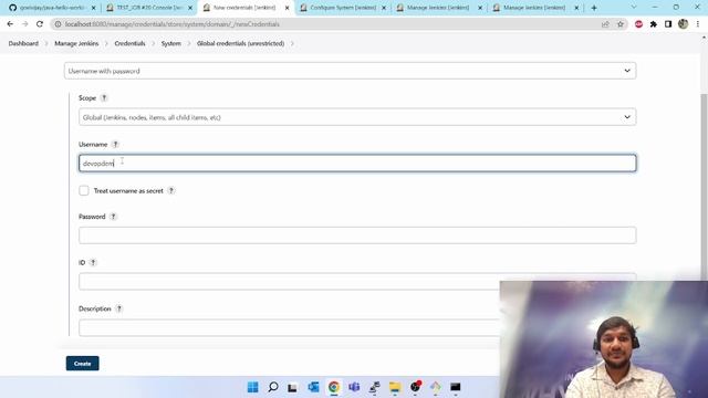 How to Add/Create new Global Credentials in Jenkins? | EP 09 | Jenkins Tutorial | Beginners смотреть онлайн