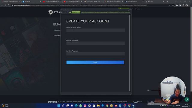 Cara Download Dan Buat Akun Steam di Laptop
